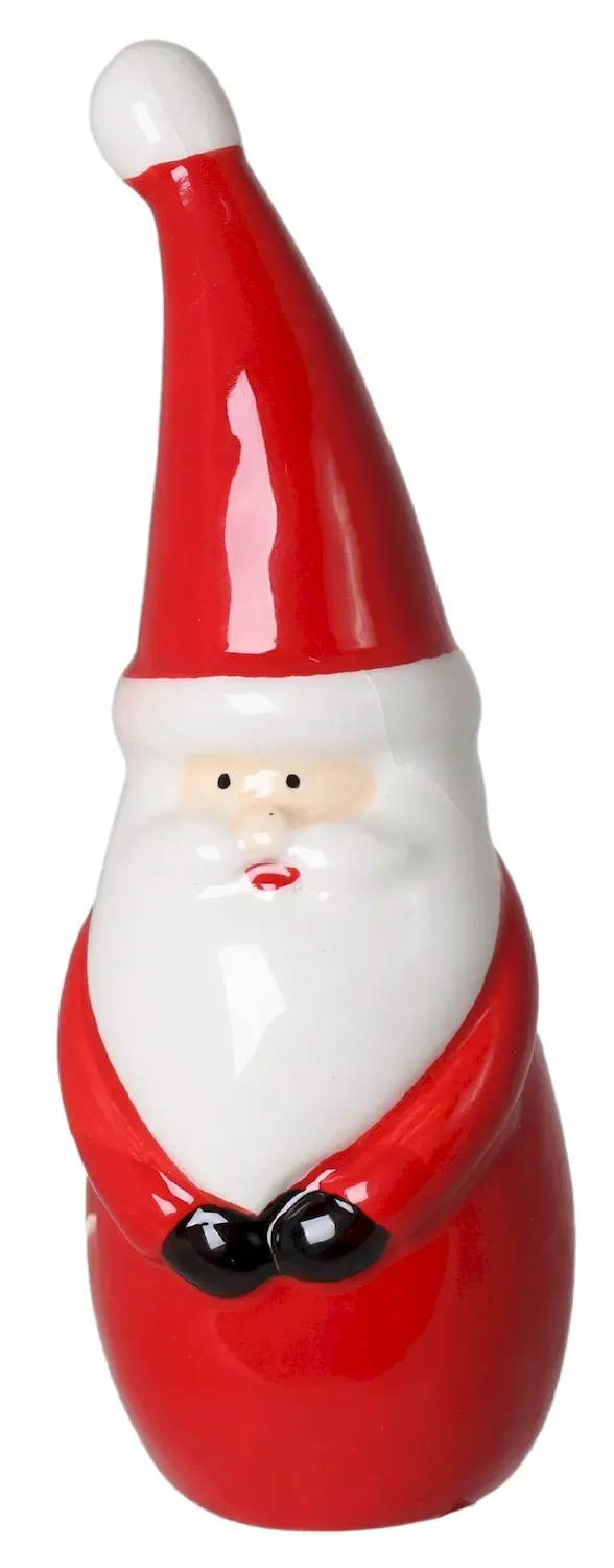 FIGURKA ceramiczna MIKOŁAJ DUŻY wielokolorowa