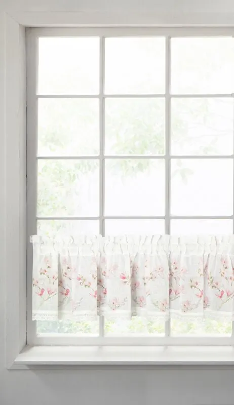 FIRANA GOTOWA AMELIA 150X30 CM BIAŁY