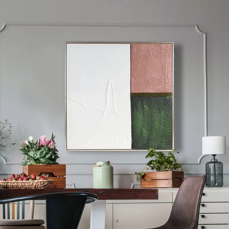 OBRAZ 645 80 X 80 CM BIAŁY - EU_440566