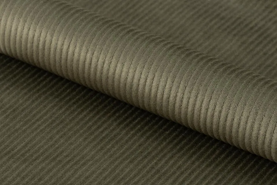 Krzesło tapicerowane SANTIAGO 4-szt. oliwkowy/czarny - 0000092610