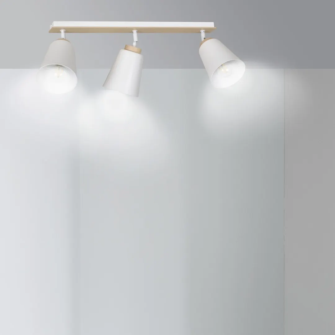 image lampa wisząca, oswietlenie plafon, kinkiet stropowy, lampa biała, metalowy abażur