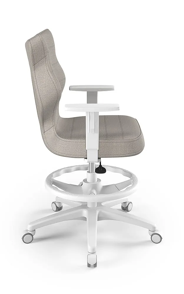 Krzesło młodzieżowe Duo biały Monolith 03 rozmiar 6 WK+P - CD-D-6-A-B-MT03