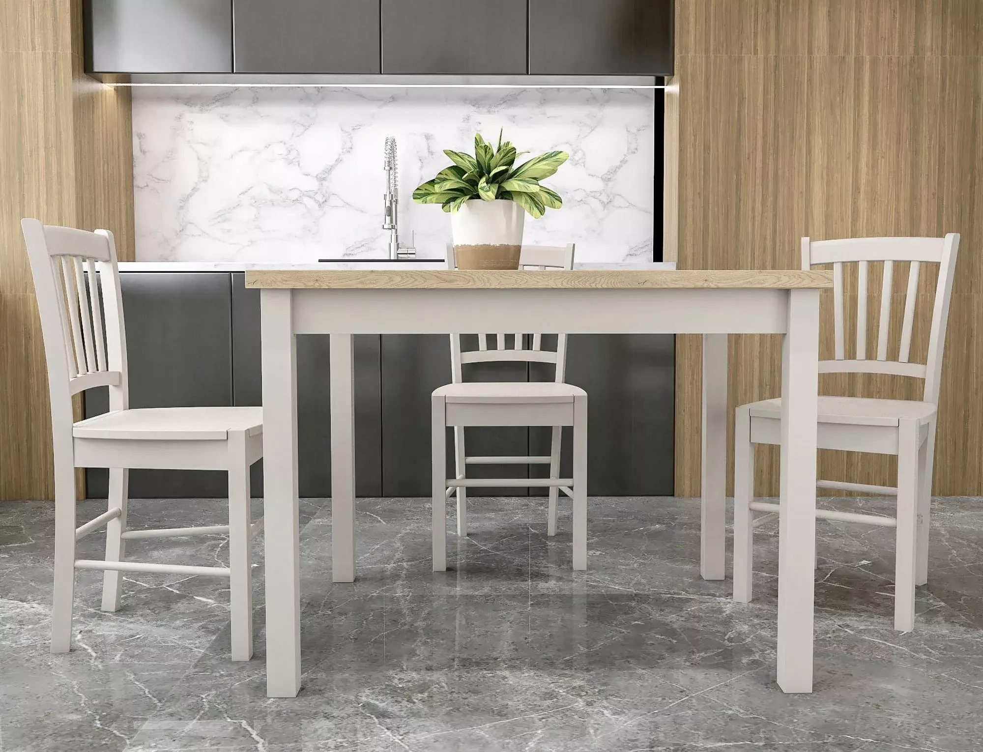 Stół ADAM 68X120 dąb cremona torro/kaszmirowy - ADAMDCTKA120