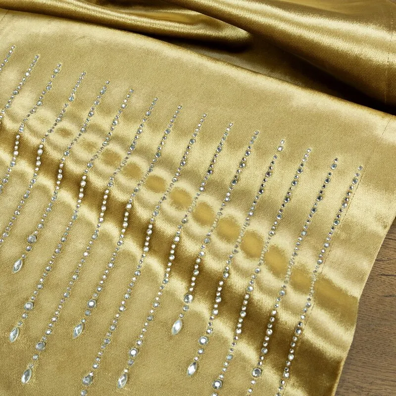 OBRUS ROYAL 3 35 X 220 CM ZŁOTY - EU_390337