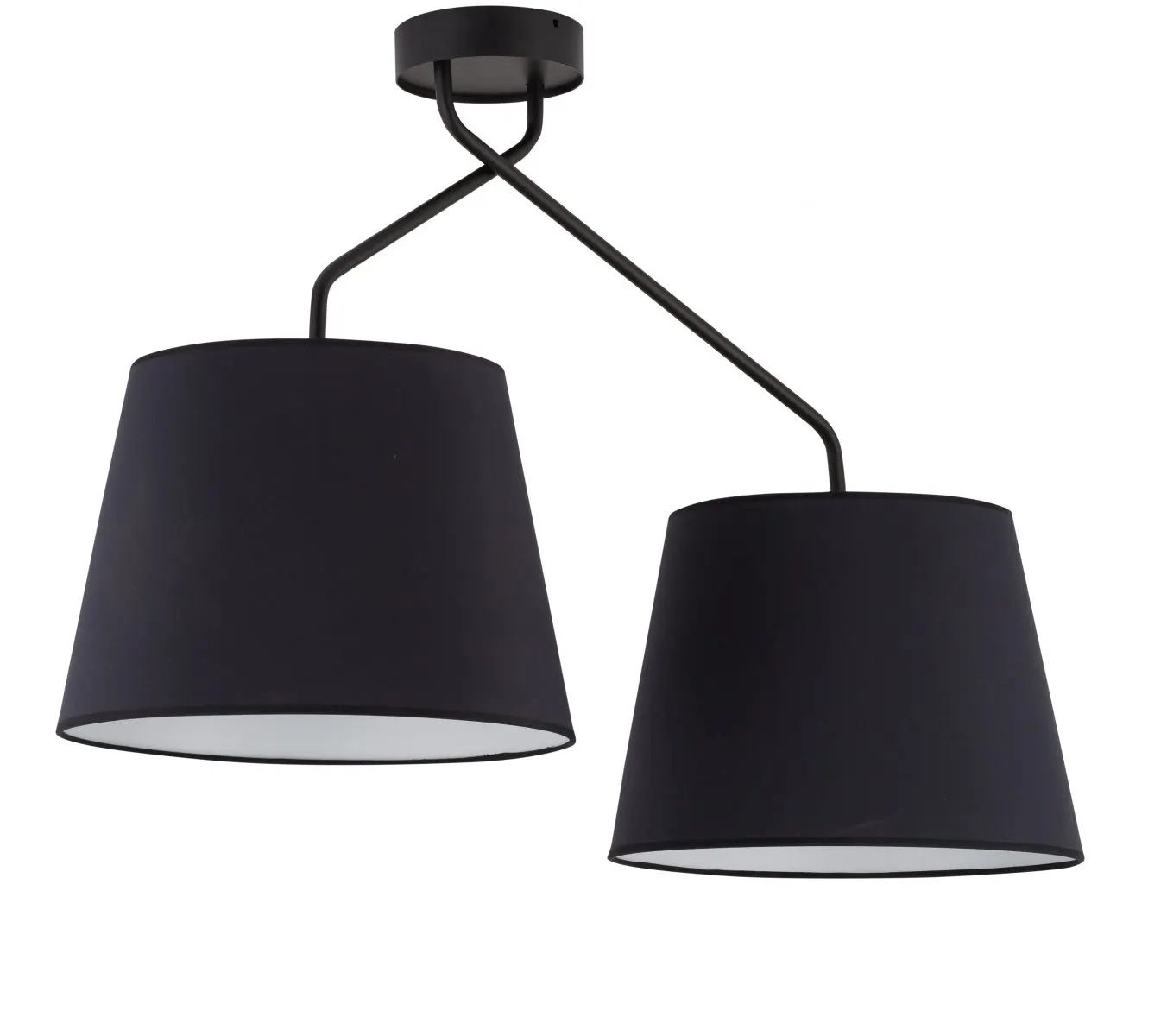 Lampa sufitowa/plafon LIZBONA 2 czarny