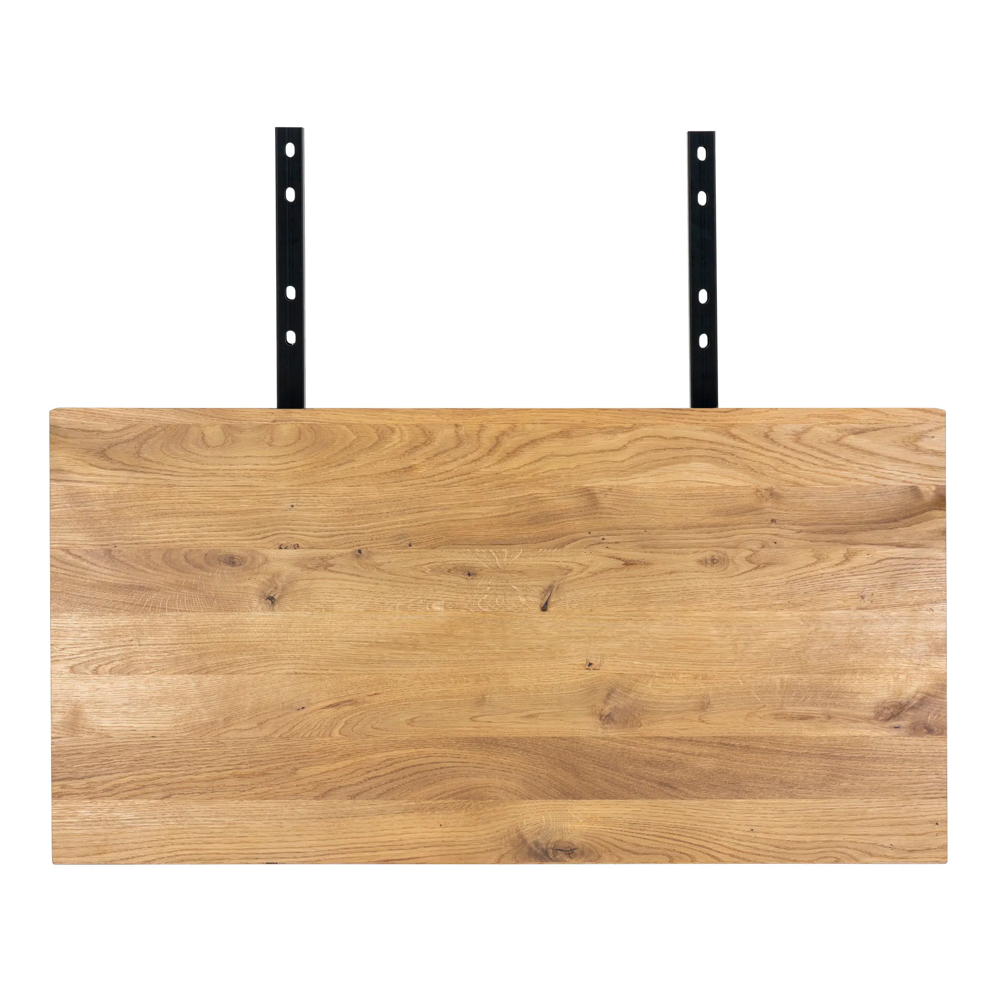 Dostawka do stołu MONTPELLIER (zestaw 2szt.) prosta krawędź 50x95cm- dąb naturalny olejowany Sklejka, Drewno