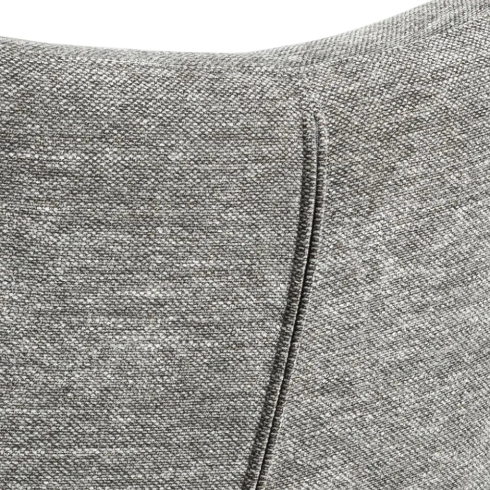 Fotel Sally z podnóżkiem Antracytowy Obrotowy - 0000094071