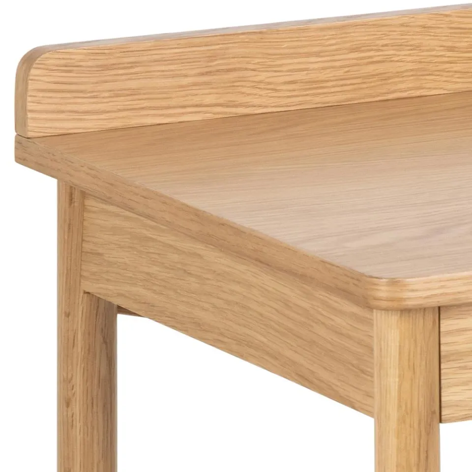 Biurko z szufladą PAUL 110x50x80 cm kolor dąb naturalny - 0000100483