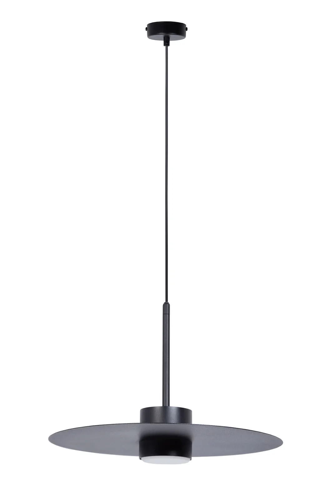 Lampa wisząca stalowa CHARLIE L czarna