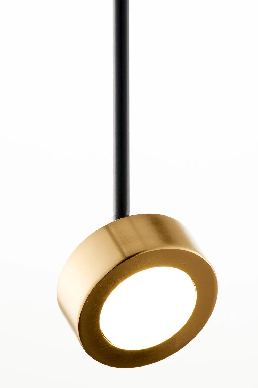 lampa, oświetlenie, wisząca, metal, złoty