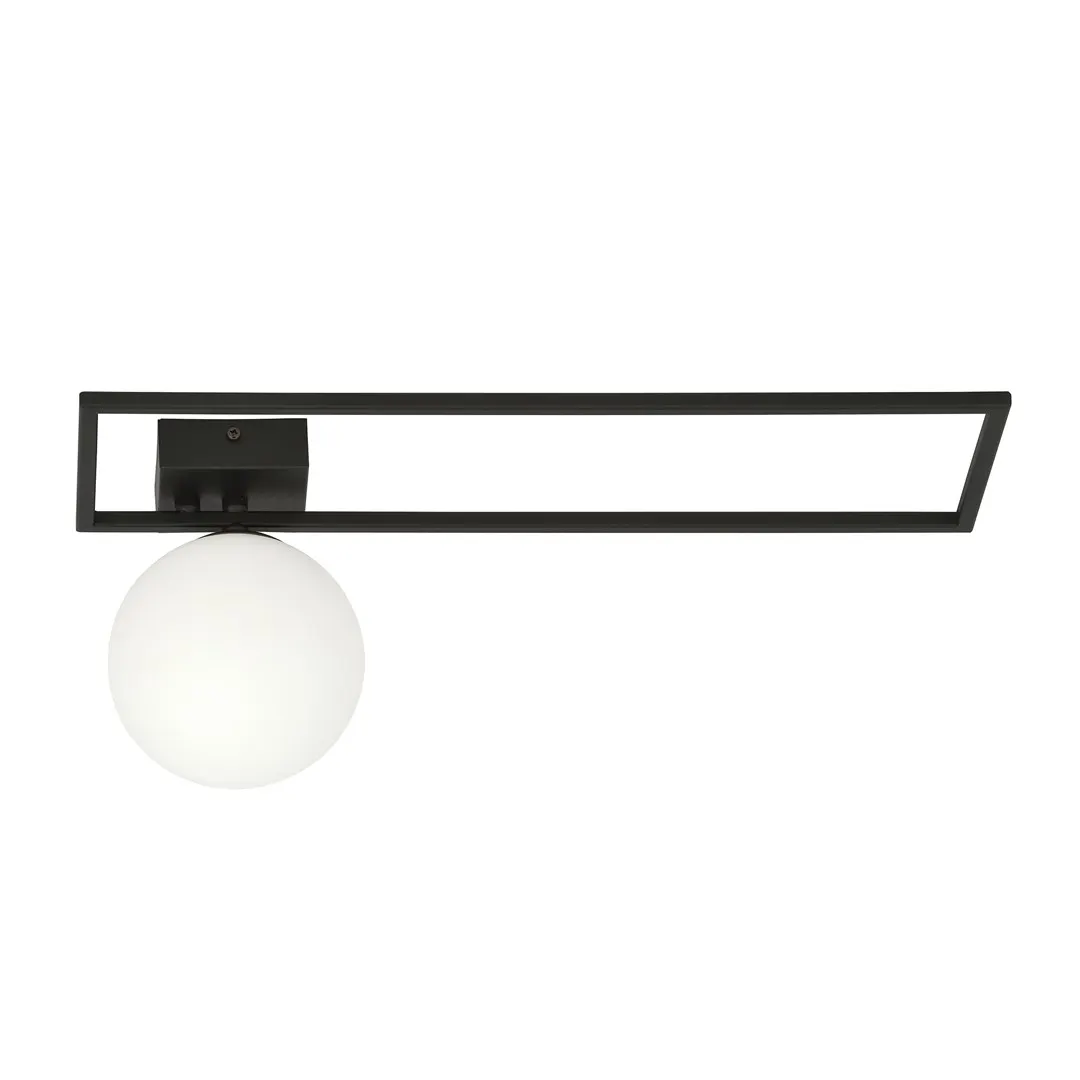 Lampa sufitowa IMAGO 1B czarny biały — zdjęcie 2