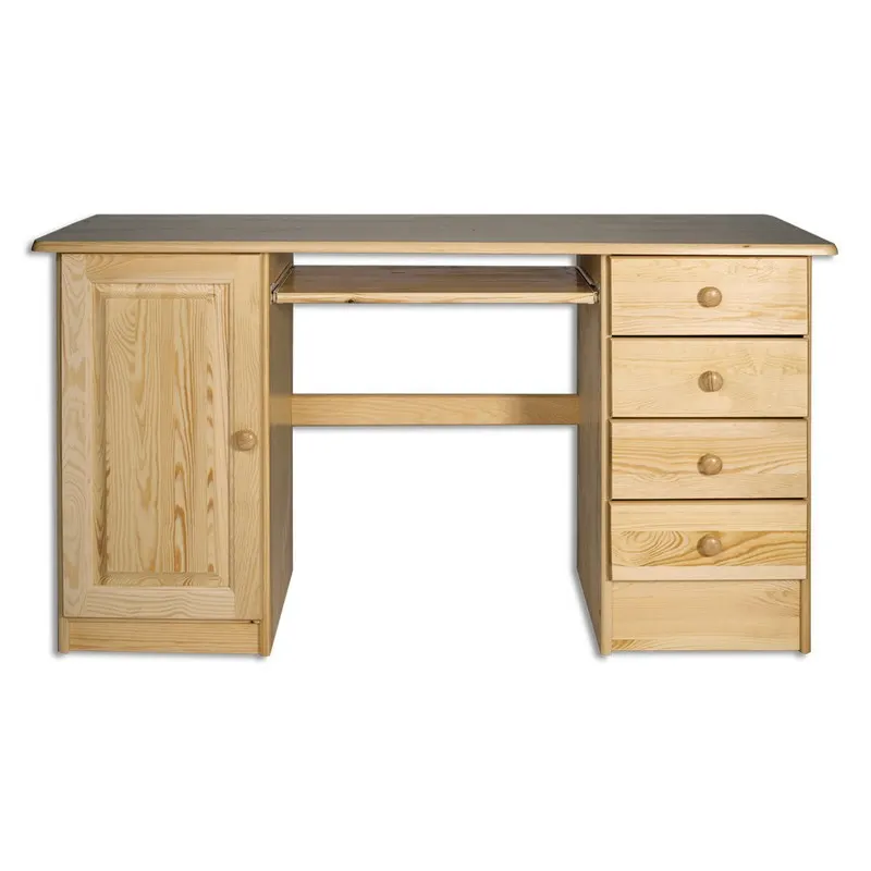 BR115 biurko S145 W75 G55 sosna naturalny DREWMAX — zdjęcie 2