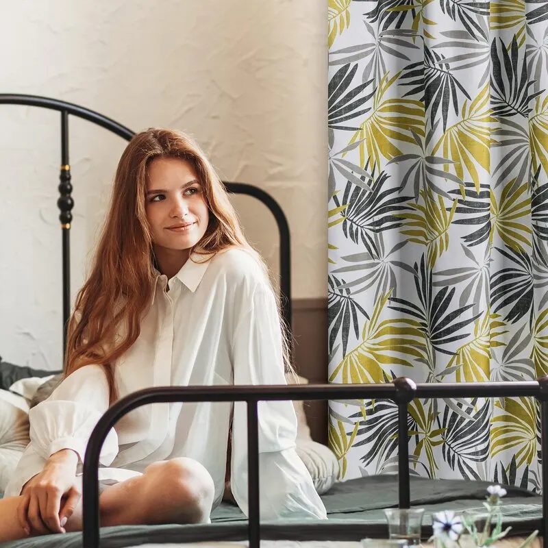 ZASŁONA D91 ELINA 140X250 CM BIAŁY - EU_389846