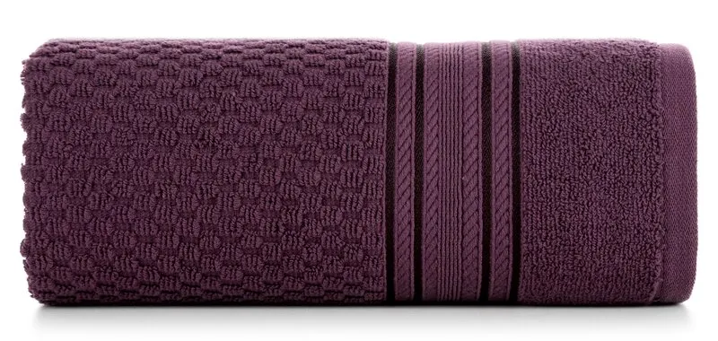 RĘCZNIK DAVOS (09) 70 X 140 CM CIEMNOFIOLETOWY - EU_463175