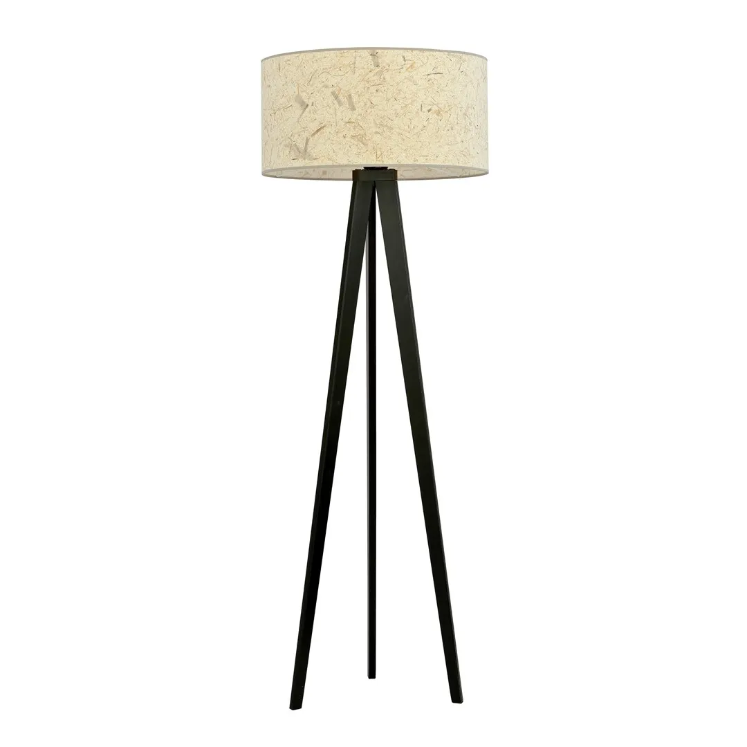 Lampa stojąca ASTON LP3 czarny naturalny — zdjęcie 2