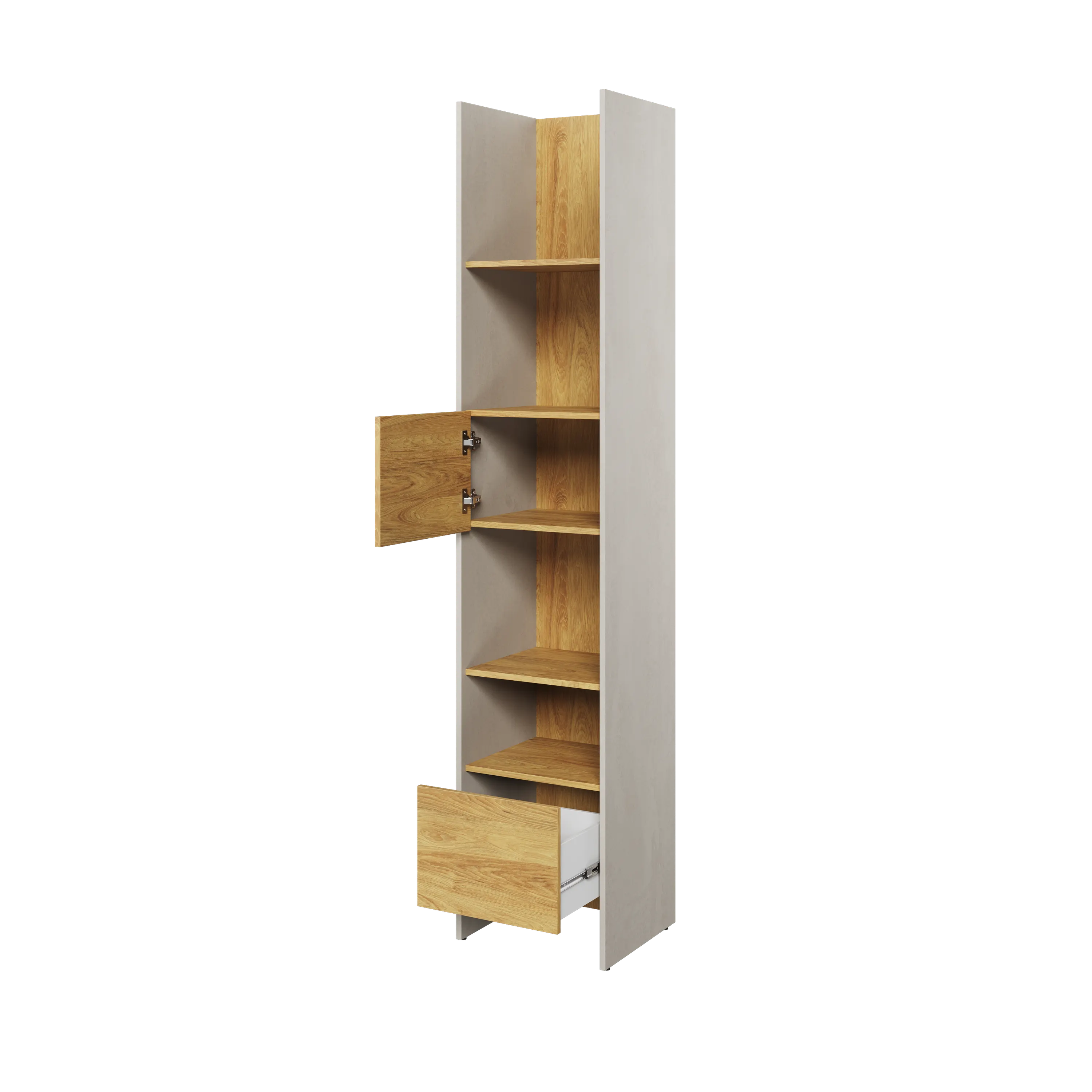 Regał Teen Flex TF-02 45cm szary - TF2SFH