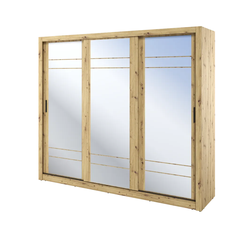 Szafa 3-drzwiowa ARTI AR-02 250cm dąb artisan