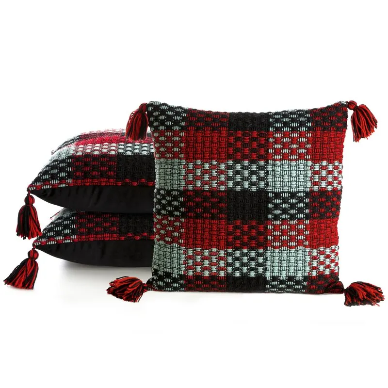 POSZEWKA HILAR 45 X 45 CM CZERWONY - EU_440074