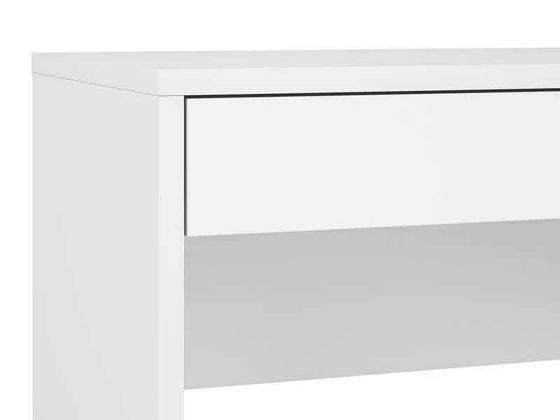 Biurko szafką i szufladą KENDO 02 białe - 1KEND02-001