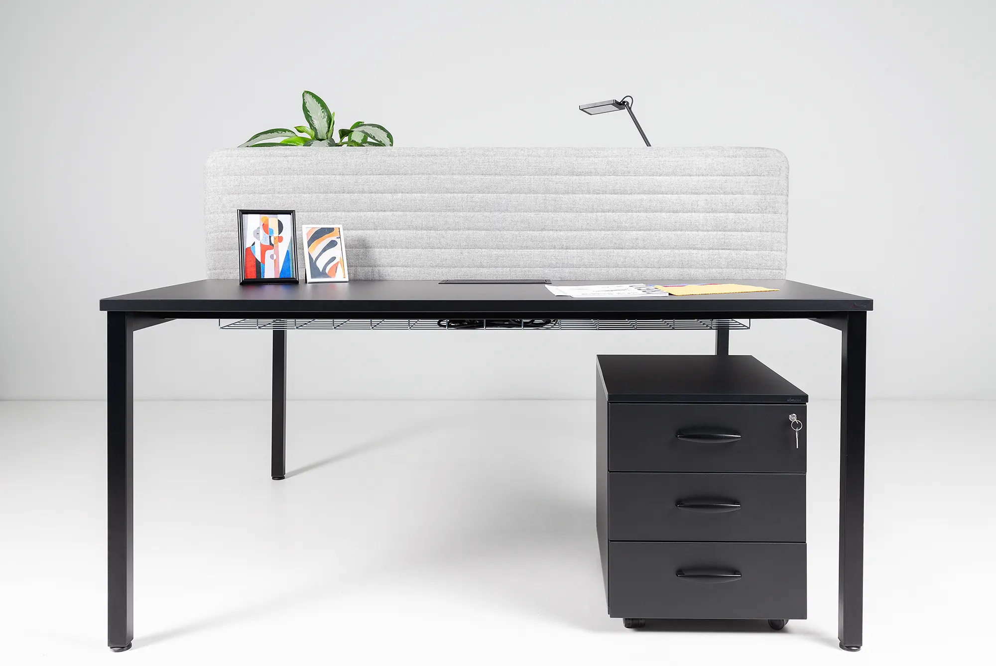 Kontenerek OP-LITE podbiurkowy trzy szuflady - OL011A1C