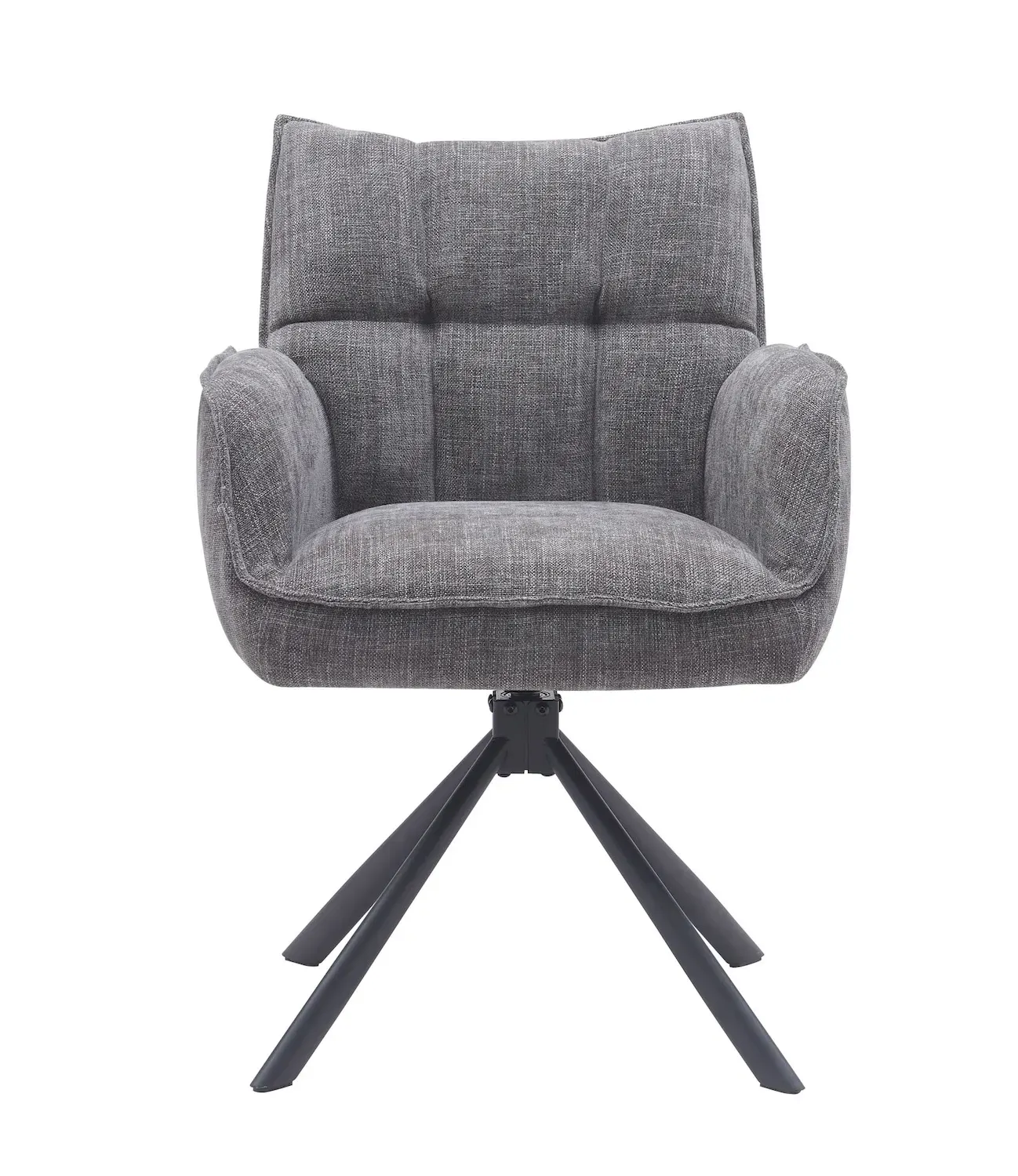 Krzesło obrotowe MARILLA - szary - UN_51080003