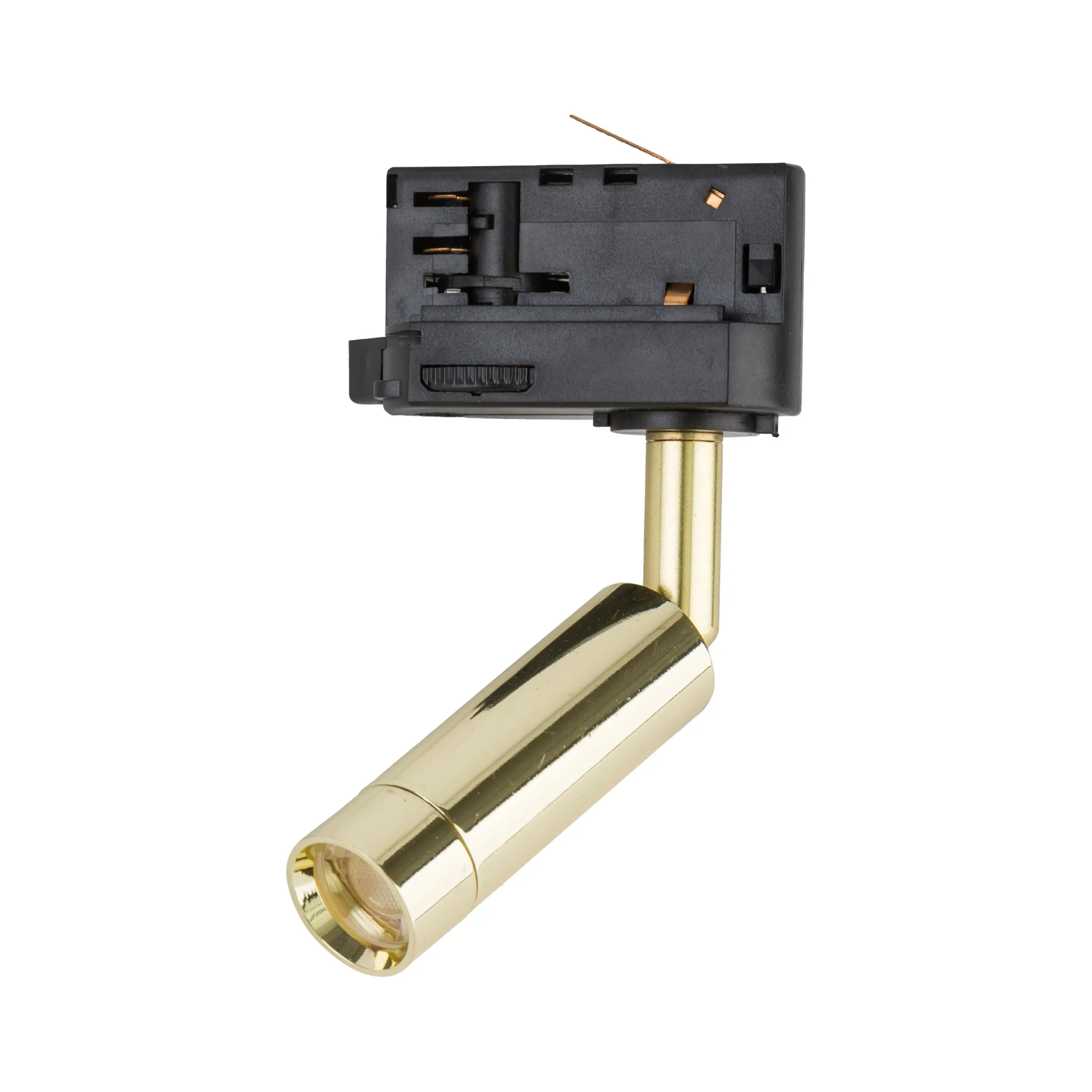 Lampa listwowa TRACER złota czarna regulowana 16x13x2cm - TK_4848