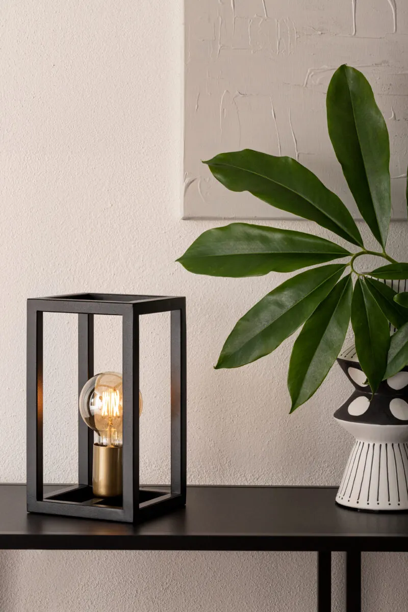 Lampa stołowa VIGO czarno-złota - SI_50247