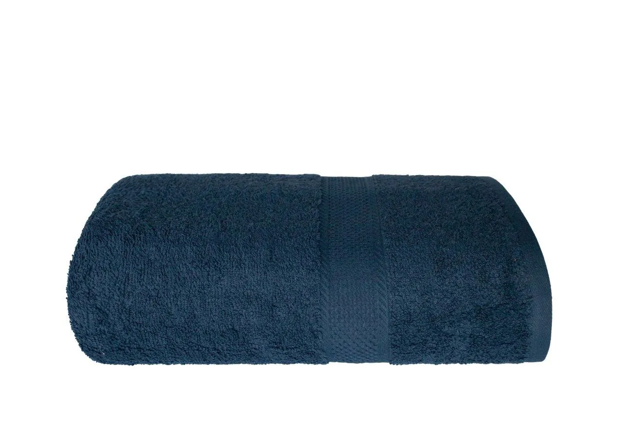 Ręcznik frotte MATEO 70x140 gramatura 450 granatowy Ręcznik kąpielowy, Ręcznik