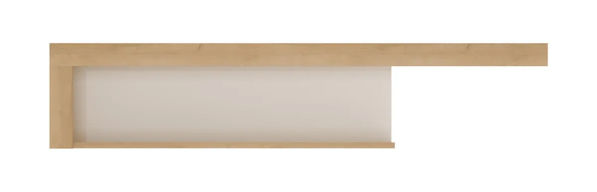 PÓŁKA 130 LYON LYOP03 DĄB RIVIERA JASNA / BIAŁY HG - 6001114000007