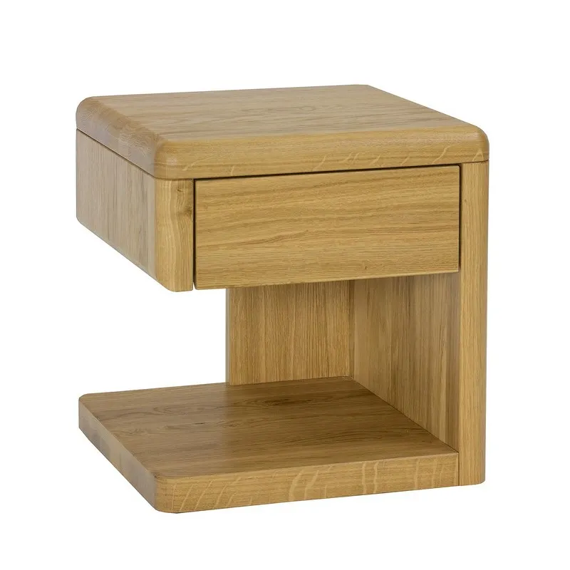 Szafka nocna dębowa SN220 Miodowy DREWMAX - 34130