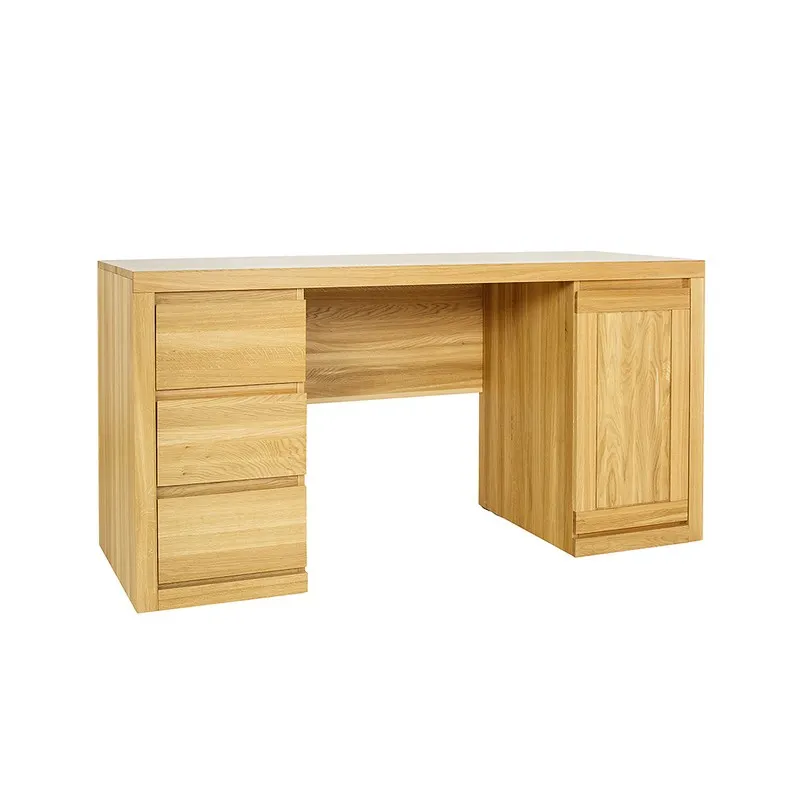 Biurko dębowe BR302 Dark DREWMAX Biurko dębowe BR302 Dark DREWMAX