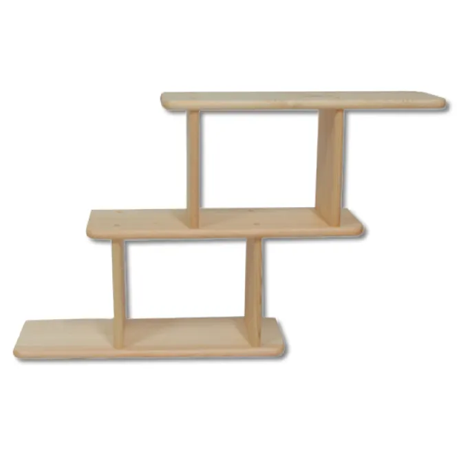 PK105 półka S90 W58 G20 sosna naturalny DREWMAX — zdjęcie 2