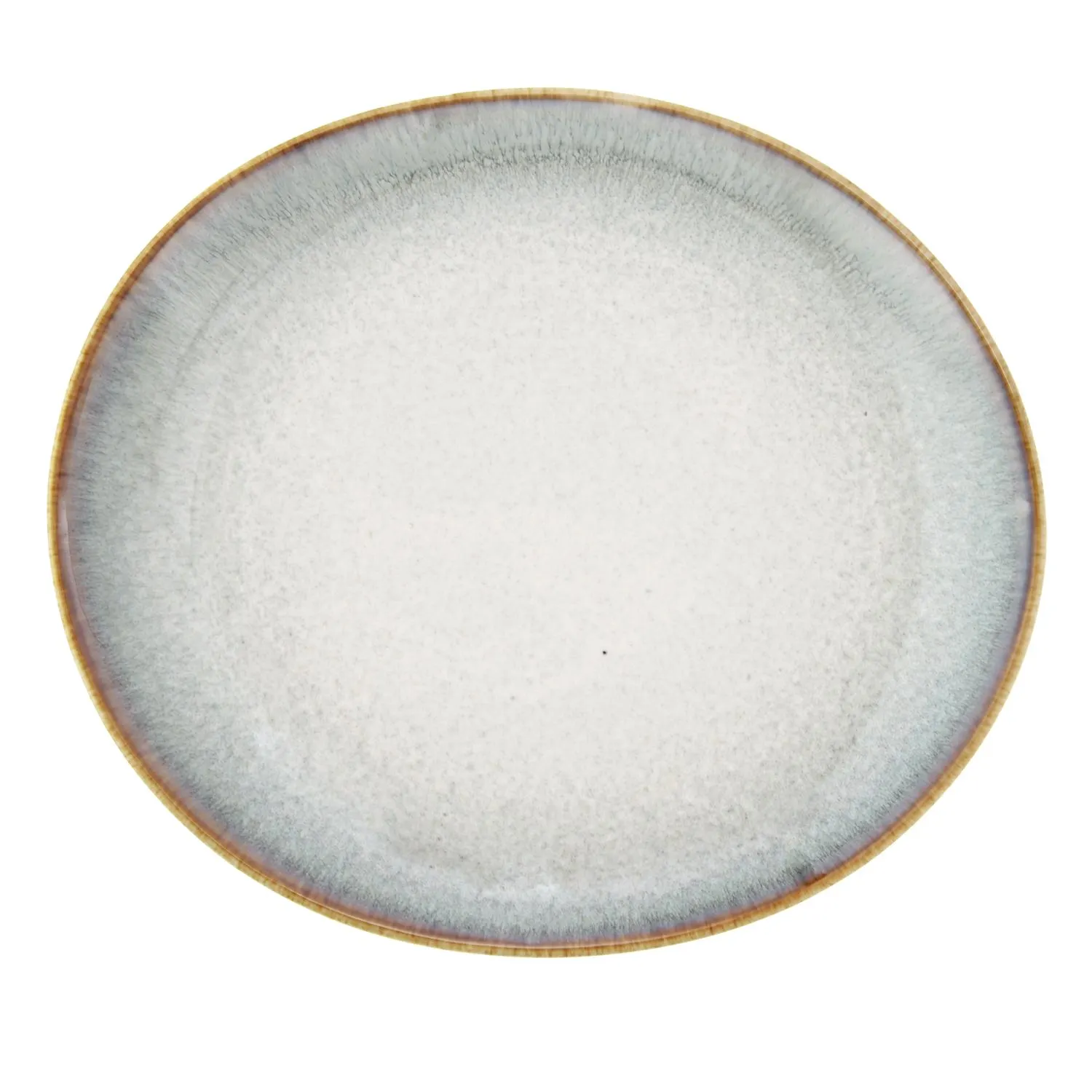 Talerzyk śniadaniowy DUKA FREJA porcelana wielokolorowy talerz, ceramika, porcelana, gradient, pomarańczowyobrzeż