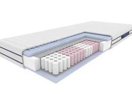 MATERAC Z LINII OPTI-MED, MODEL: SZMARAGD 900X2000X210 ALOE VERA 300 H2