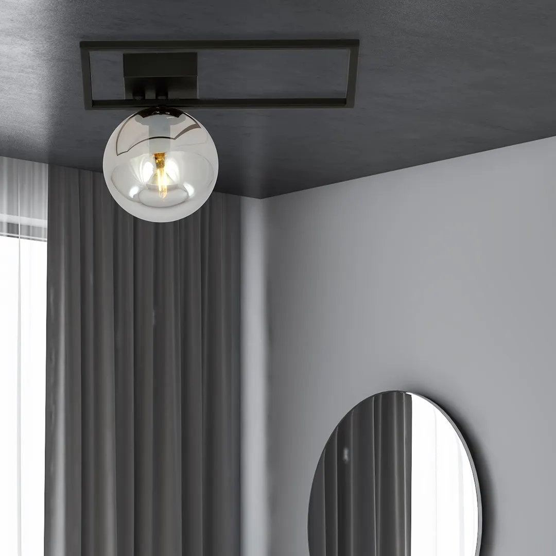 Lampa sufitowa IMAGO 1D czarny grafitowy — zdjęcie 4