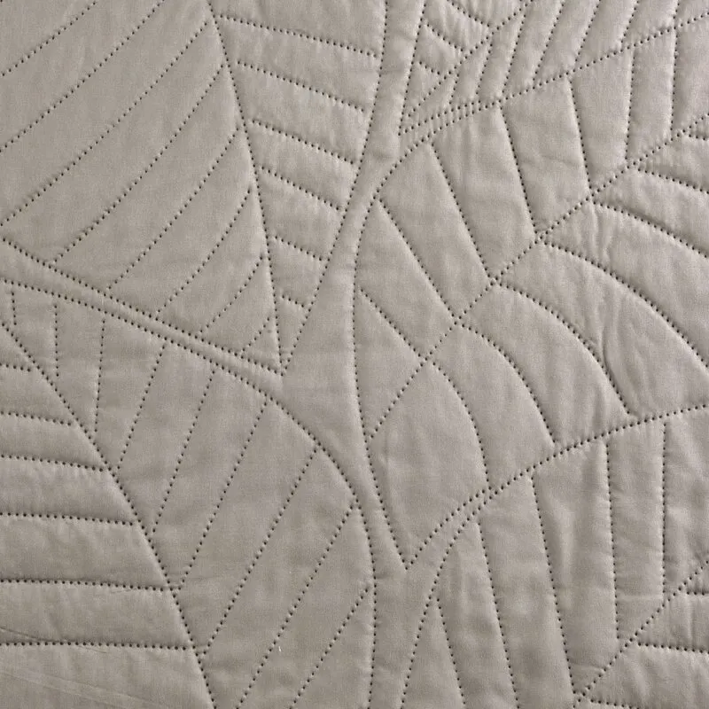 Narzuta pikowana D91 BONI 6 170 X 210 cm Srebrny - EU_404776