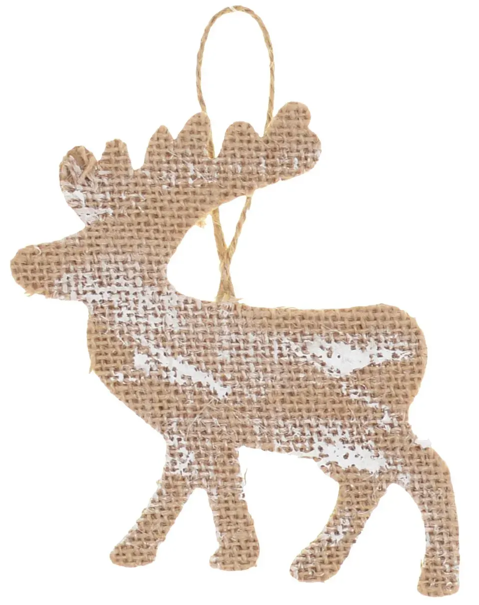 Zawieszka z juty RENIFER naturalny Zawieszka z juty RENIFER naturalny