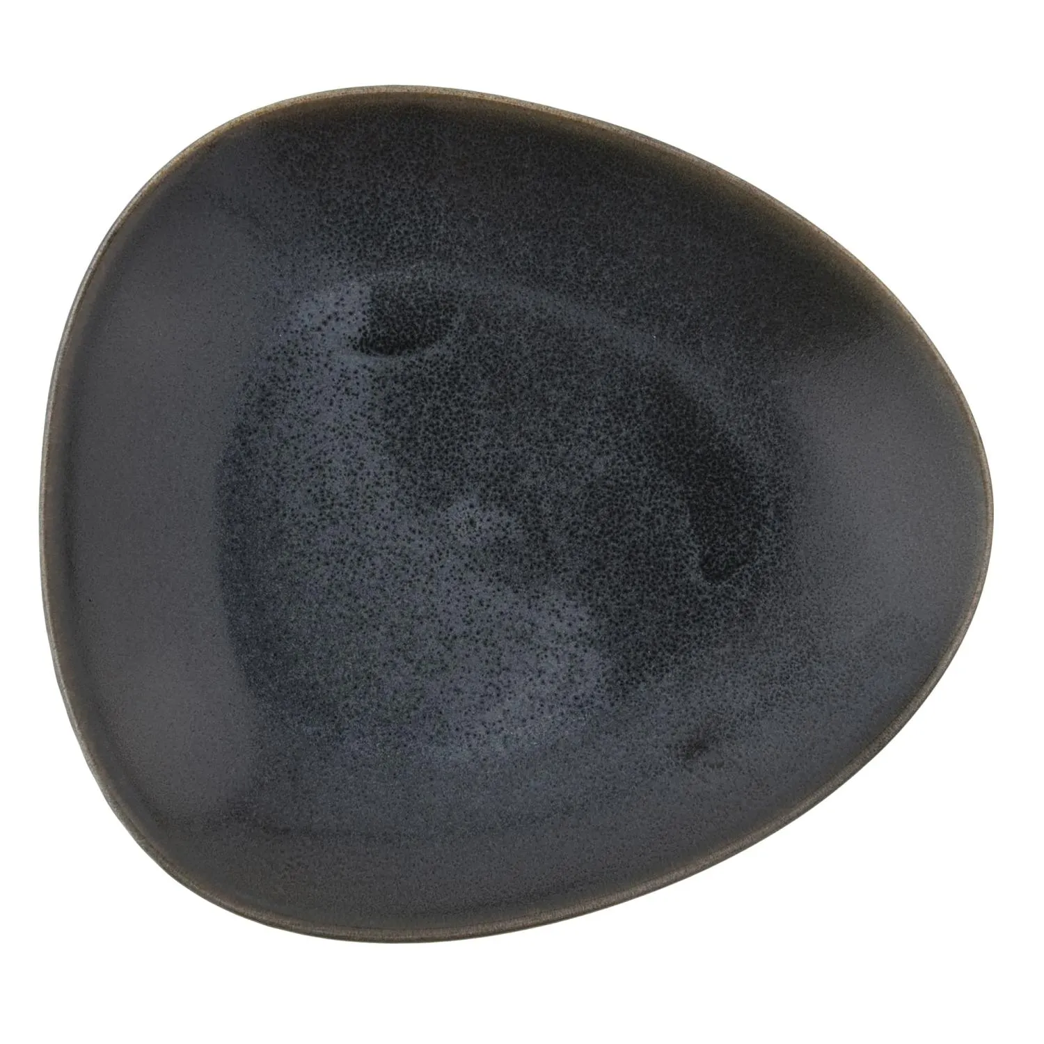 image talerz, czarny, na głęboki, ceramiczny, gładki
