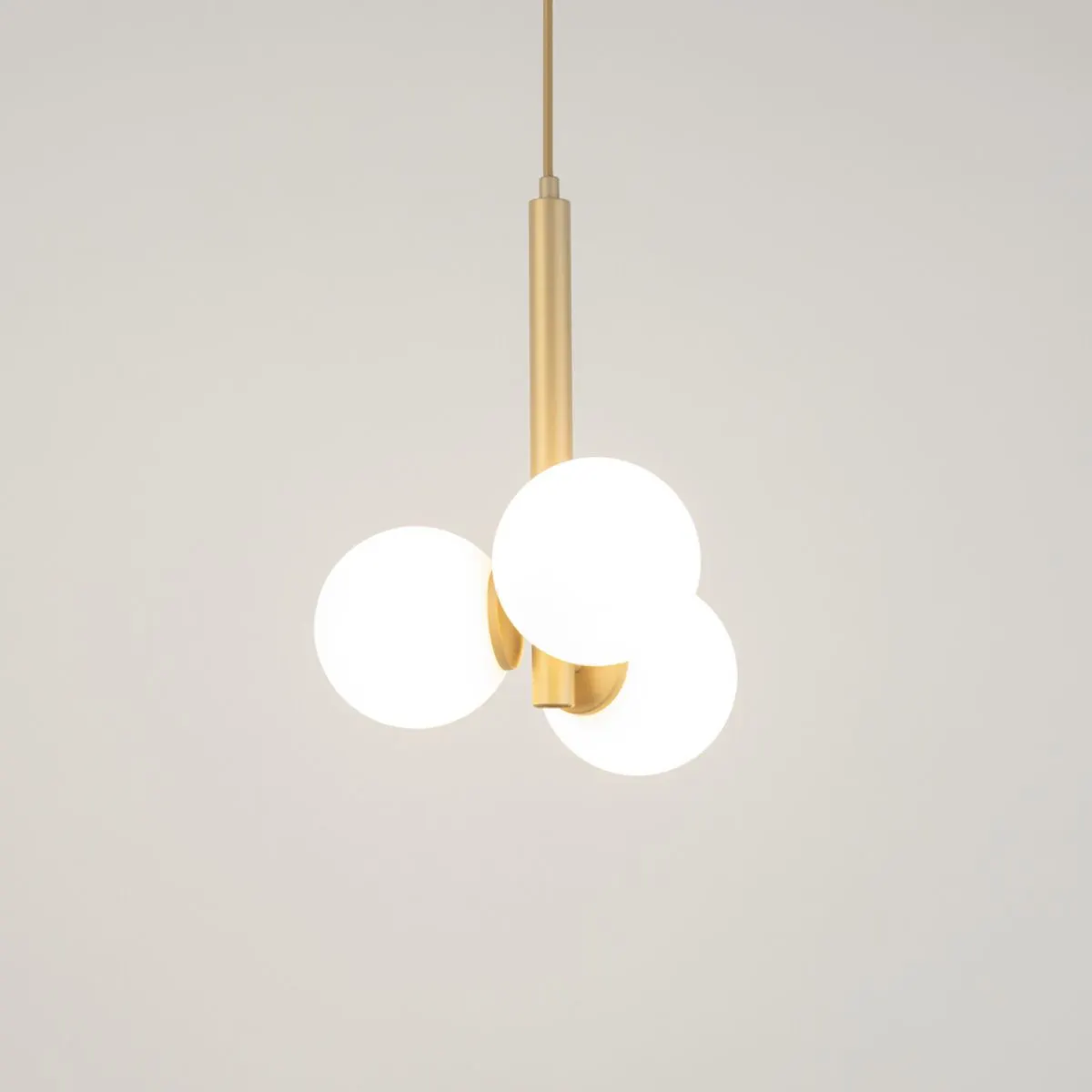 Lampa wisząca PERLA 3 złota - SI_33605