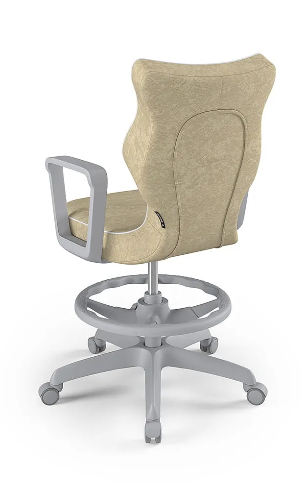 Krzesło młodzieżowe Norm szary Visto 26 rozmiar 6 WK+P - MB-L-6-D-E-VS26