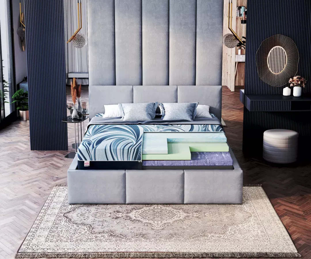 Materac piankowy DREAMER LUX - 90 x 200 - 278_90-X-200