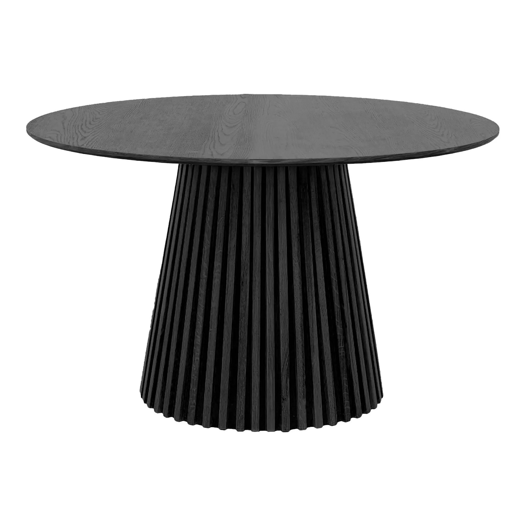 Stół okrągły OSAKA FI 120 - czarny Stolik kawowy, Meble, Tabela, Stół do jadalni