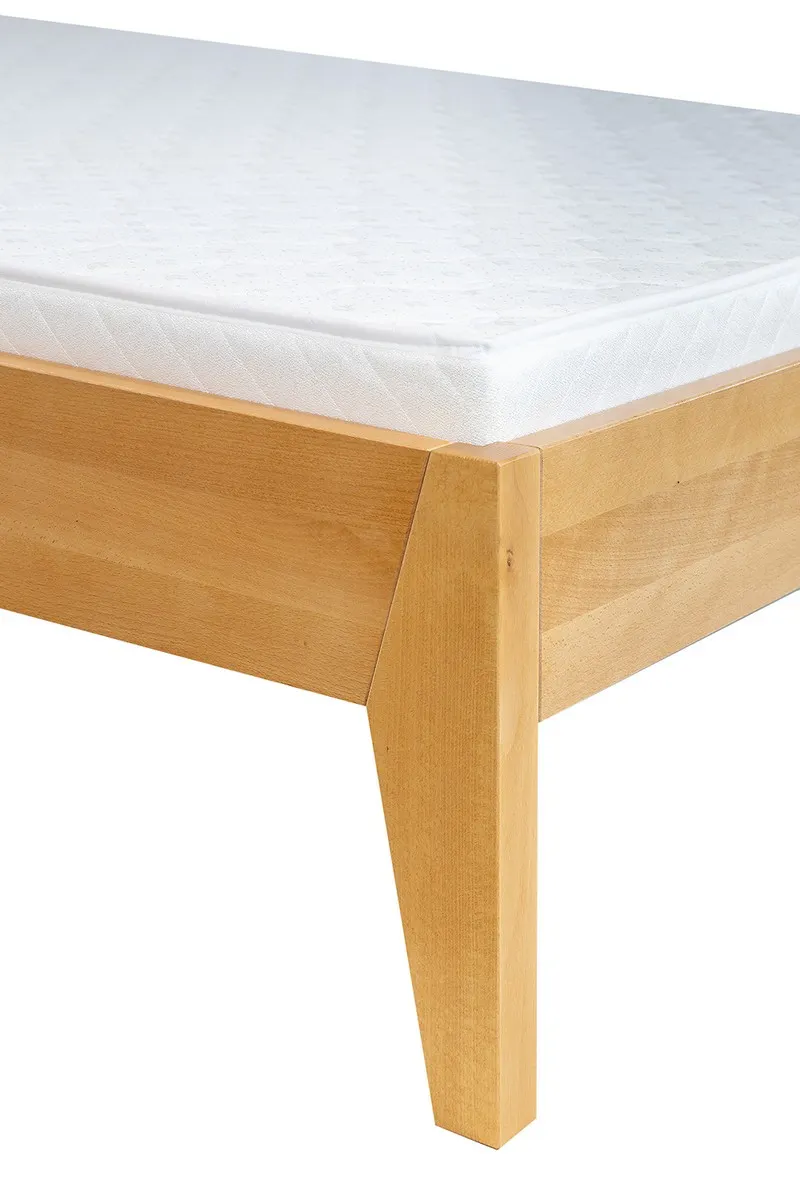 Łóżko bukowe LK165 Rustikal 120x200 DREWMAX - 50151