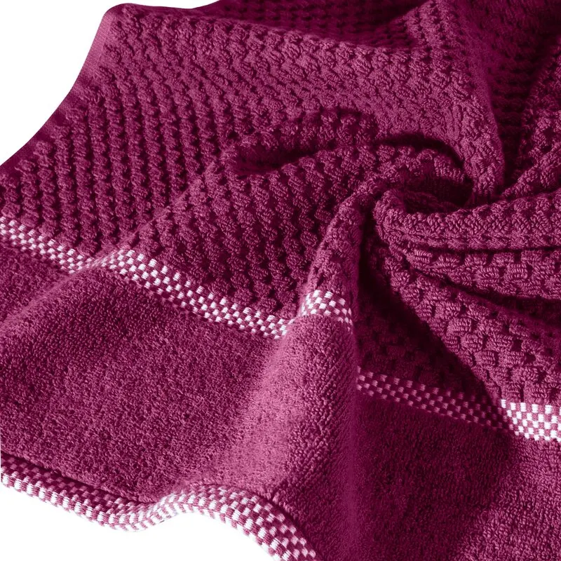 RĘCZNIK CALEB (08) 50 X 90 CM AMARANTOWY - EU_347411