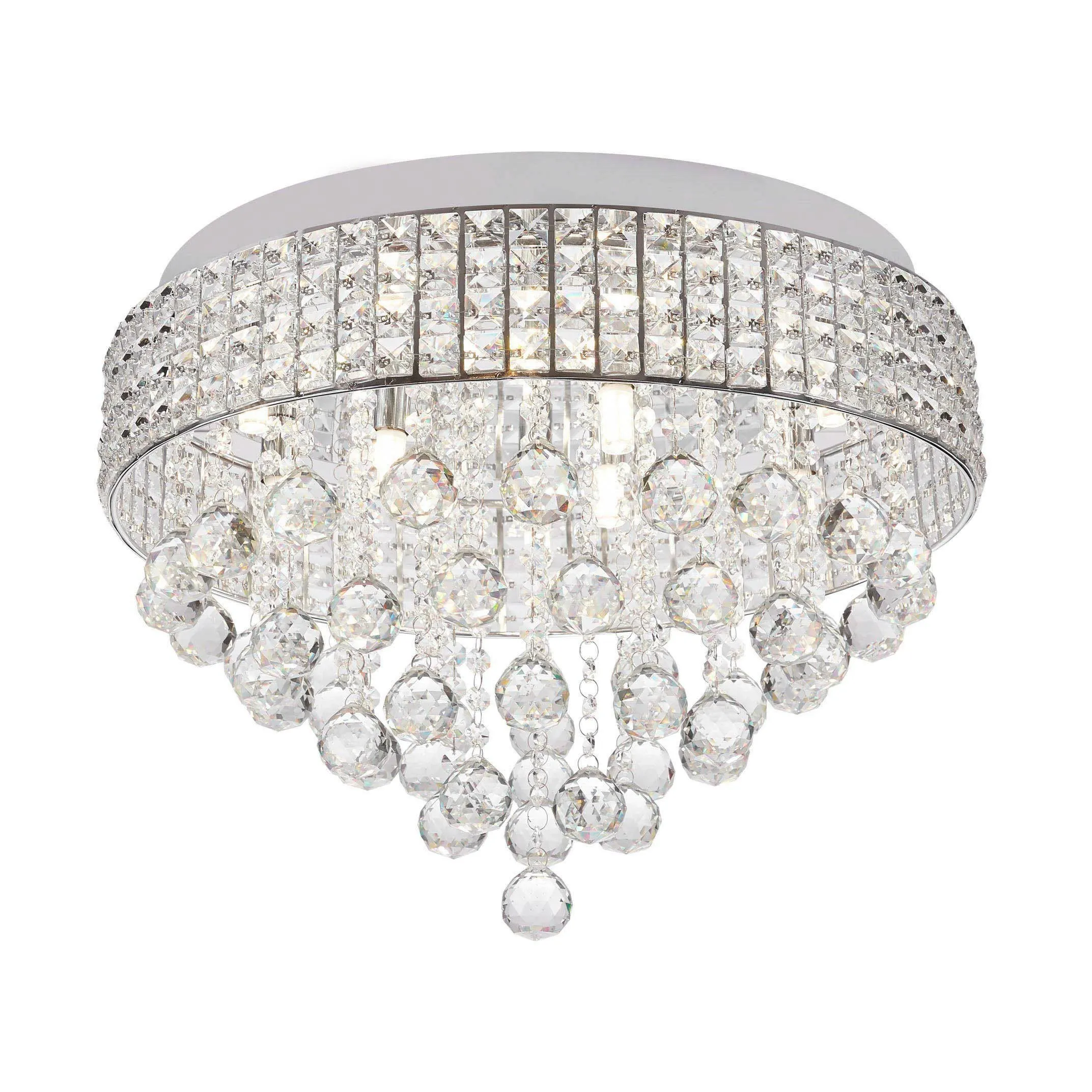 CAPRI LAMPA SUFITOWA CHROME 1