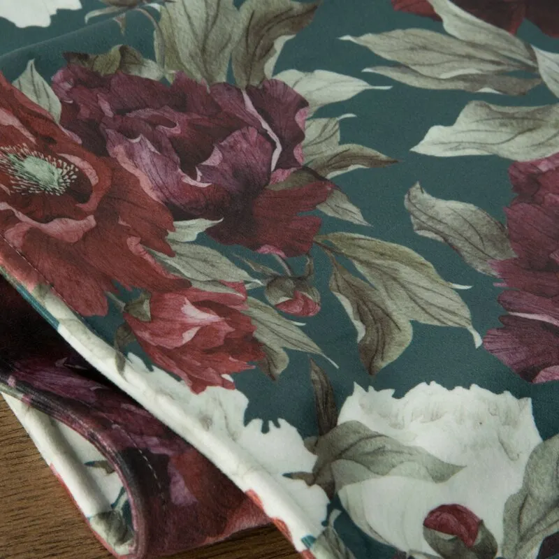 Podkładka dekoracyjna na stół VELVET 2 30X40 CM ZIELONY - EU_415639