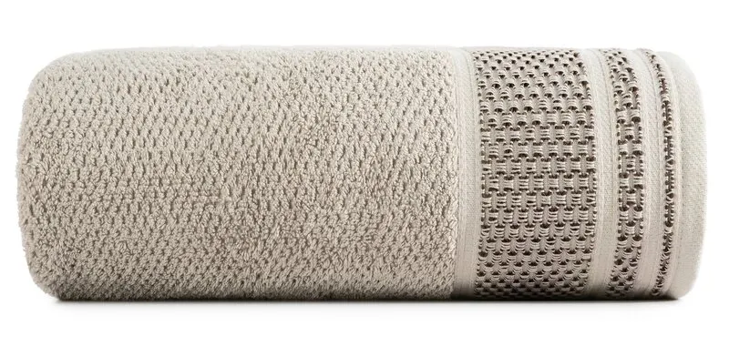 RĘCZNIK SUZANA (02) 70 X 140 CM BEŻOWY - EU_424734