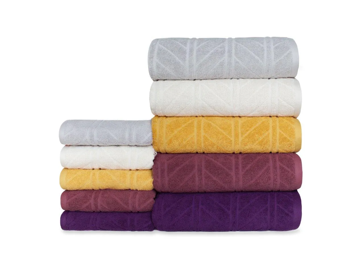 Ręcznik frotte RELIEF 30x50 gramatura 500 kremowy - FARO_30229