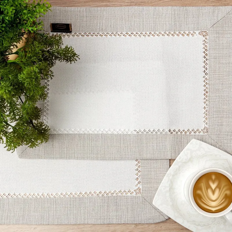 Podkładka na stół EMMA 30 X 40 CM BIAŁY - EU_382247