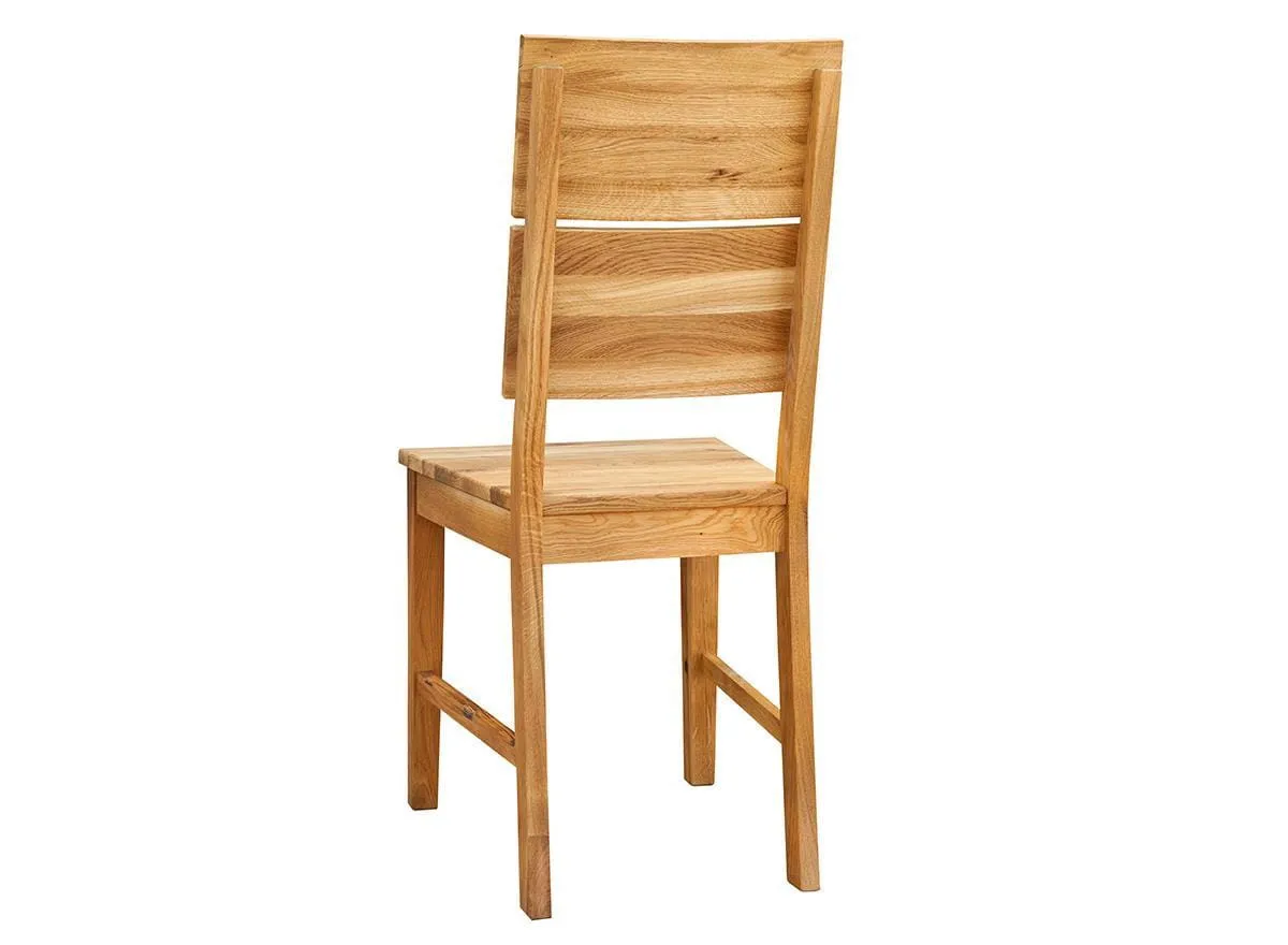 Krzesło drewniane VERTO dąb olejowany - KDB02